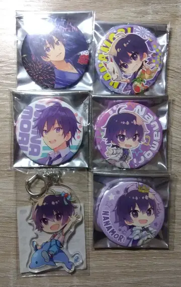 스토푸리 나나모리. 아크링 키링 트레이딩 카드 브로마이드 캔뱃지