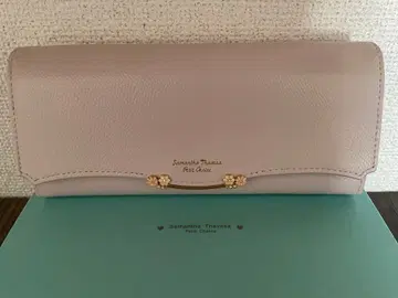 사만다 타바사 쁘띠 초이스 새상품 사이드 플라워 바 장지갑 핑크