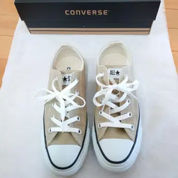 CONVERSE ALL STAR 로우컷 베이지 23cm