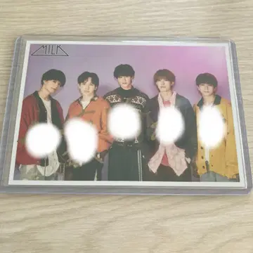 M!LK 집합 브로마이드 친필 사인