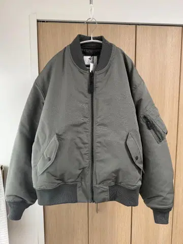 HYKE MA-1 플라이트 자켓 4 X-LARGE 올리브 드라브