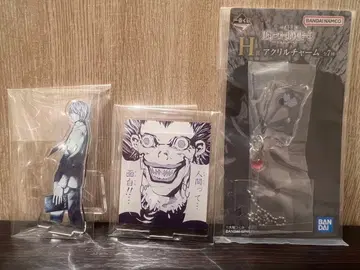 [ 새상품 3세트 ] 제일복권 데스노트 아크릴 스탠드