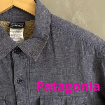 Patagonia 오가닉 코튼 셔츠 안감 플리스 00's