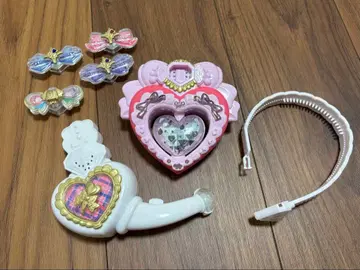 프리큐어 아이돌 하트 브로치 & 아이돌 하트 인컴 세트