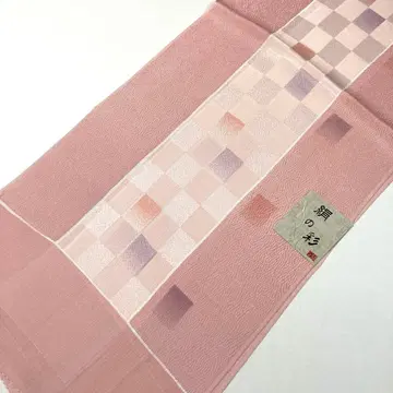 순수 실크 오비 장식 천 실크의 채색 새상품 No.2827