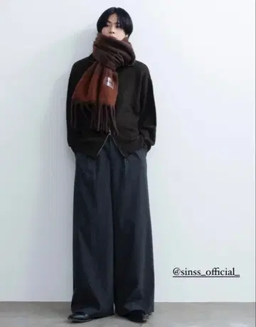 SINSS 샤기 그라데이션 머플러