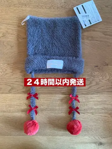 택 포함 새상품 베를리오즈 니트캡 패셔너블 캣 마리 디즈니