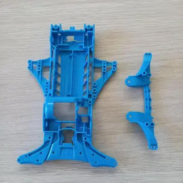 미니 사륜구동 건 블래스터 XTO 라이트 블루 섀시 FMA 섀시