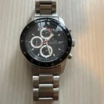 크로노그래프 손목시계 스테인리스 스틸