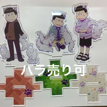 오소마츠 6쌍둥이 고양이전 이치마츠 아크릴 스탠드 세트