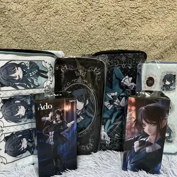 [라운드원 한정판] Ado 피규어 & 응원봉 케이스 & 수납BOX 6세트