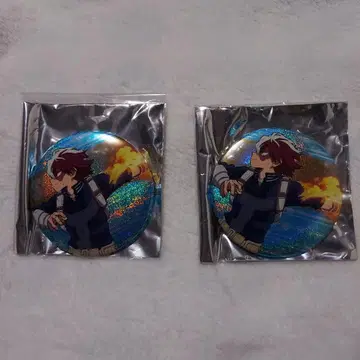 히로아카 토도로키 홀로그램 캔뱃지