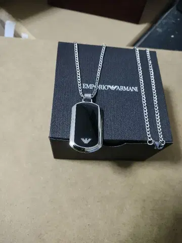 ARMANI 아르마니 세련된 목걸이 이탈리아제 고급스러움