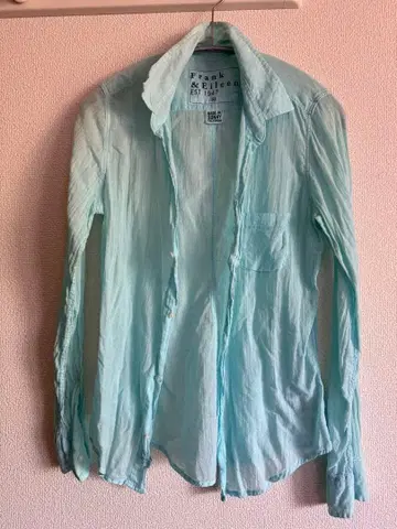 Frank & Eileen 스카이블루 긴팔 셔츠