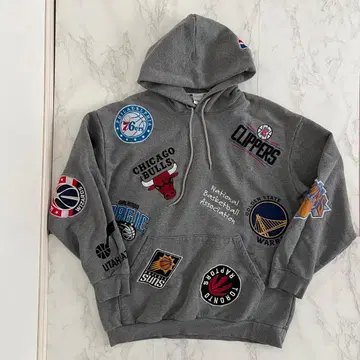 프릭스스토어 NBA 농구 맨투맨 후드티 긴팔 와펜 후드