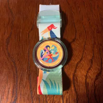 SWATCH POP 손목시계 레트로 빈티지