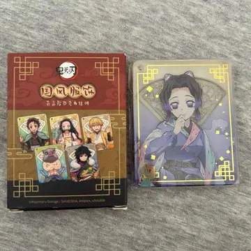 귀멸의 칼날 국풍 의류 콜렉터즈 카드 중국 한정판 코쵸우 시노부