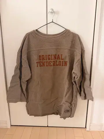 TENDERLOIN 긴팔 티셔츠 M 베이지