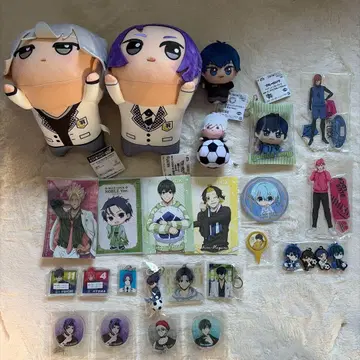 미개봉 미사용품 포함 블루 록 굿즈 묶음 판매 익명 배송