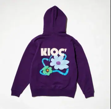 야마시타 코키 KIOC 후드티 보라색 M