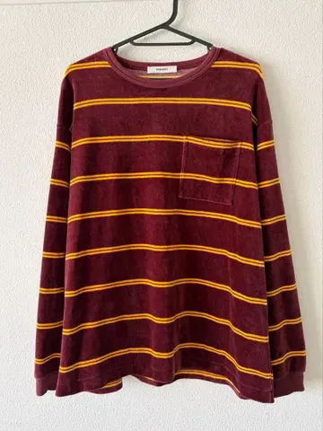 PHEENY VELOURS BORDER L/S 피니