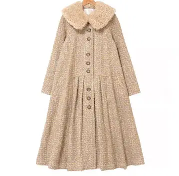 Maison de minette Ribbon tweed coat