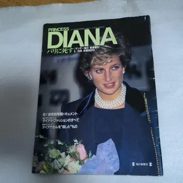 하자품. 선데이 매일. PRINCESS DIANA 다이애나비 특집호