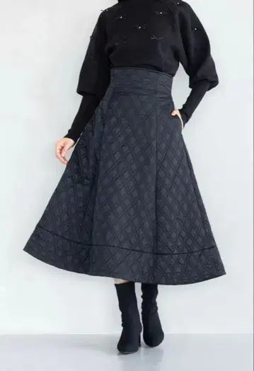 아메노치하레 다이아 퀼팅 비옷 스커트 새상품!