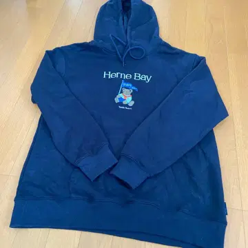 SHIPS 테디베어 후드티 네이비