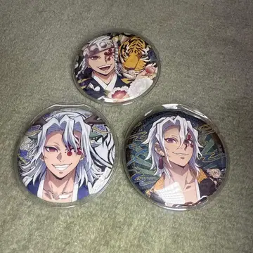 귀멸의 칼날 우즈이 텐겐 캔뱃지 세트