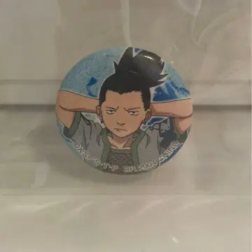 레어 초기 새상품 NARUTO 나루토 캔뱃지 나라 시카마루