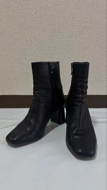 DIANA 힐 부츠 블랙 22cm 힐 6.5cm