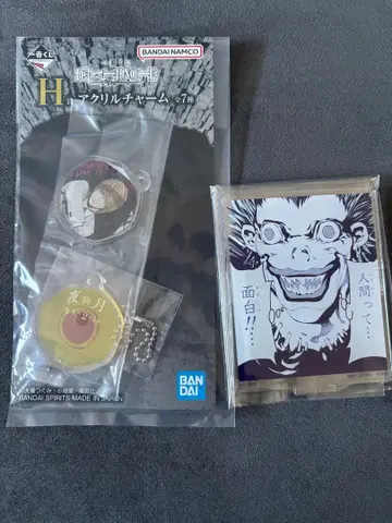 제일복권 DEATH NOTE 데스노트 H상 아크릴 참 야가미 라이토 L