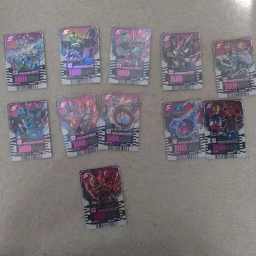 가면라이더 갓챠드 라이드 케미 트레이딩 카드 세트