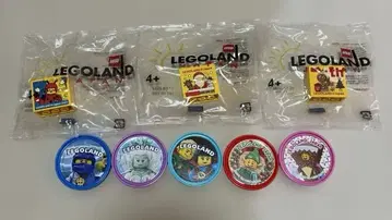 LEGO 레고랜드 팝 배지 레고 블록