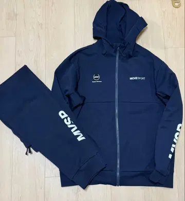 MOVE SPORT 저리 세트 네이비 사이즈 O 새상품급