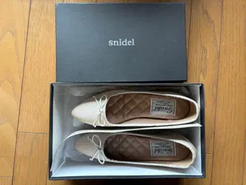 스나이델 SNIDEL 인프렛 플랫슈즈