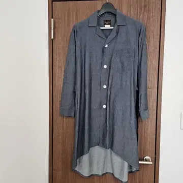 써니 스포츠 다크 블루 롱 셔츠 코트 M