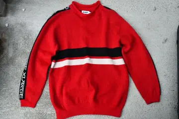 XLARGE 레드 니트 스웨터 XL