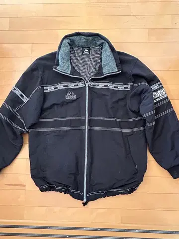 kappa 나일론 자켓 블랙 집업