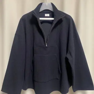 어반 리서치 하프 지퍼 상의 네이비 여성용 M 사이즈