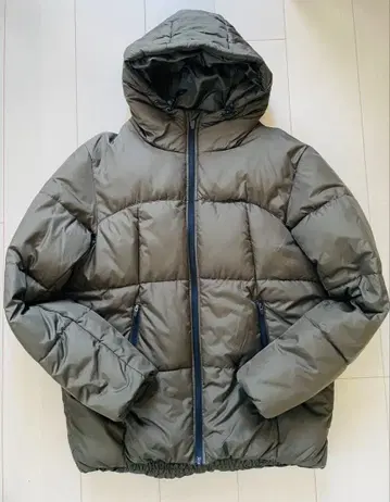 후드 부착 충전솜 다운 자켓 M 사이즈