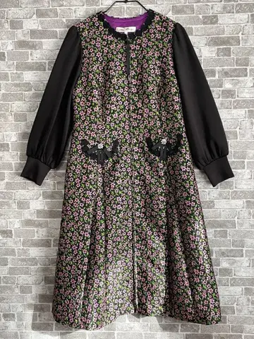 [컨디션 최상] Super Beauty 꽃무늬 원피스 40 사이즈 M