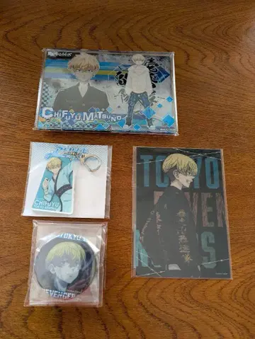 도쿄 리벤저스 마츠노 치후유 굿즈 세트