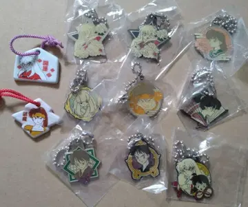 이누야샤 수호패 키체인 에마형 스트랩