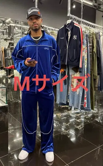 Breath 벨로아 셋업 블루 M 사이즈