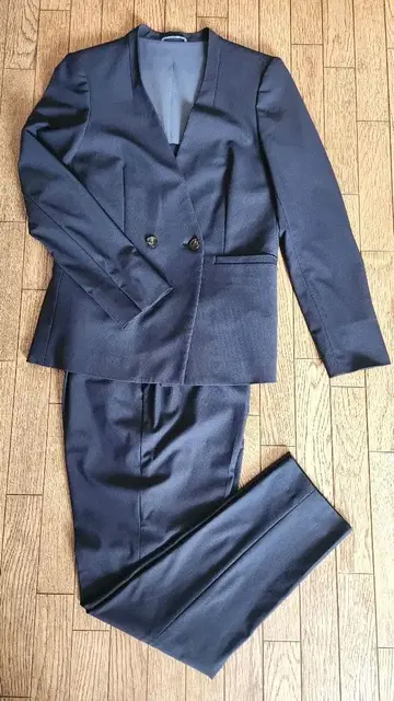 네이비 수트 셋업 M 사이즈