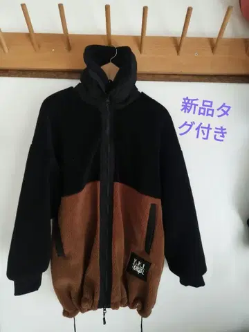 K.K.L. 플리스 자켓 블랙