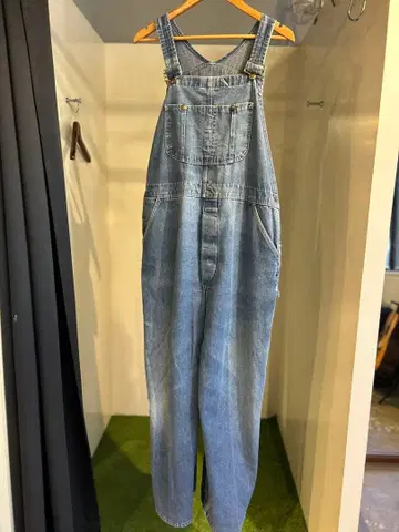 라이트 블루 데님 오버롤 SEARS