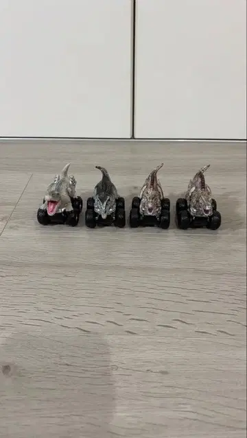 쥬라기 월드 줌 라이더 풀백카 미니카 4종 세트